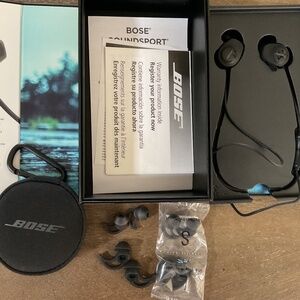 Bose sounds port wireless headphones